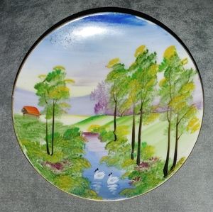 Vintage Hand Painted Plate ( Japan)
